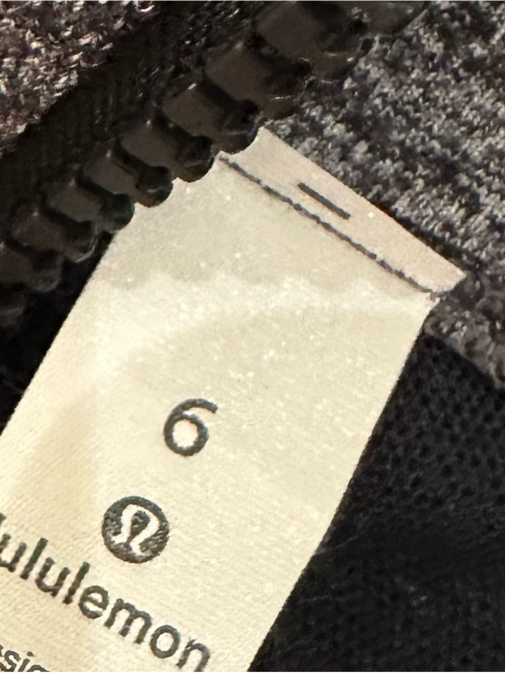 lululemon athletica Heathered Charcoal Full-Zip Utility Jacket - Picture 4 of 4